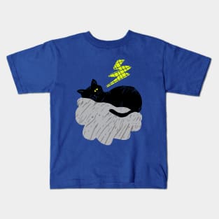 Cloud Cat Kids T-Shirt